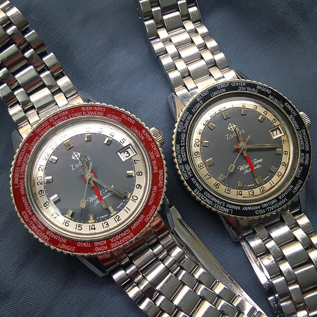 Vintage Zodiac watches