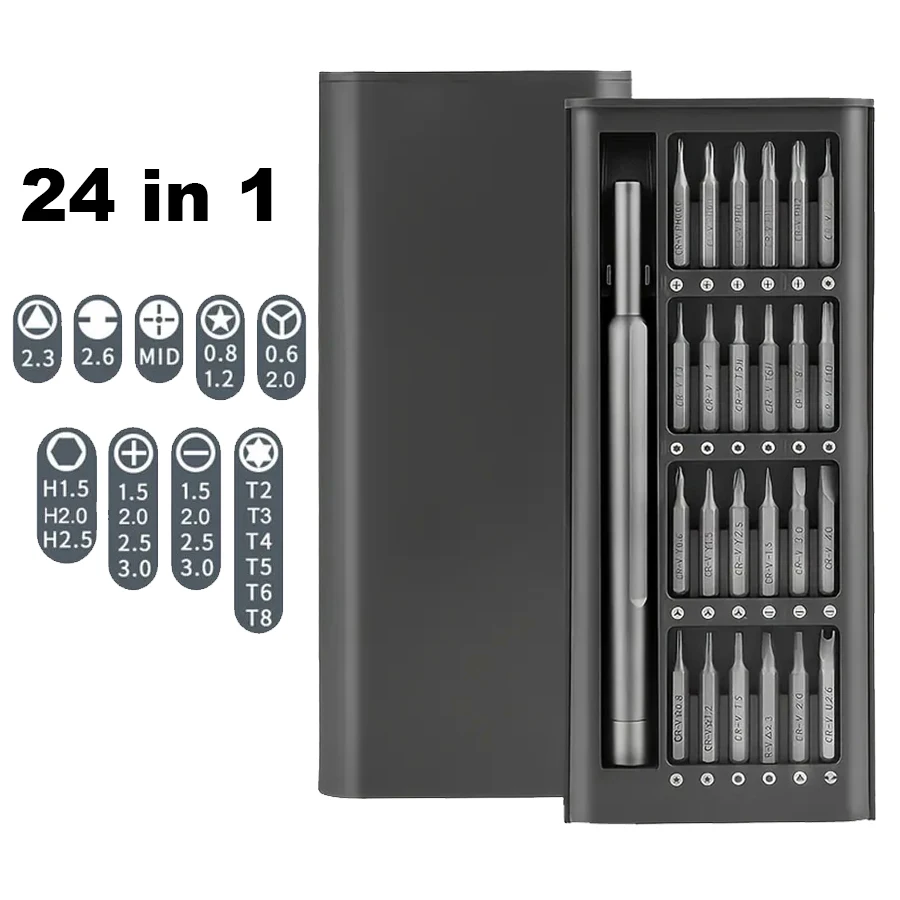24 in 1 screwdriver set